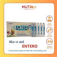 Men vi sinh ENTERO HUTA chứa 3 TỶ BÀO TỬ LỢI KHUẨN & KẼM tăng đề kháng hộp