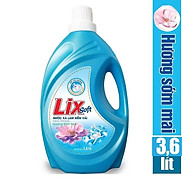 Nước Xả Vải LIX Hương Ban Mai 3.6L - Lưu hương trên từng sợi vải - LSF36