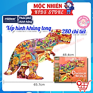 Bộ tranh xếp hình ghép hình puzzle Mideer 280 mảnh ghép 04 chủ đề