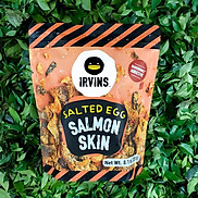 Da cá hồi trứng muối 105g IRVINS - Small Salted Egg Salmon Skin