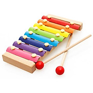 Đàn Xylophone Đàn gõ 8 thanh Đàn mộc cầm phát triển khả năng thính giác