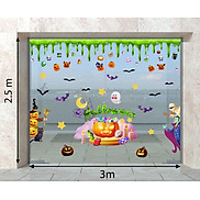 DECAL TRANG TRÍ HALLOWEEN 2023 COMBO SỐ 5