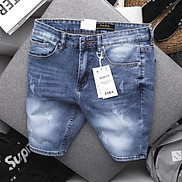 Quần short jean nam xuất xịn 4 màu chất bò đẹp