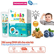 Thạch bổ não Sano IQ Sanofia - Bổ sung DHA tốt cho não và thị lực từ quả