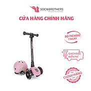 Xe scooter trẻ em Scoot and Ride Highwaykick 3 LED màu Rose