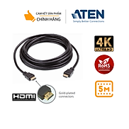 Cáp HDMI Cao cấp 4K Aten 2L-7D05H dài 5 mét Hỗ trợ 4K, 3D
