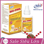 SALE Thuốc xịt BIO-FINIL tiêu diệt ve bọ chét rận ghẻ trên da chó mèo siêu