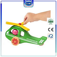 Đồ chơi gỗ Máy bay trực thăng Winwintoys 68272 Phát triển trí tưởng tượng