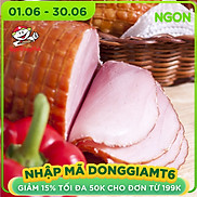 Dăm bông xông khói lưới Small smoked ham in net Whole500GR PE