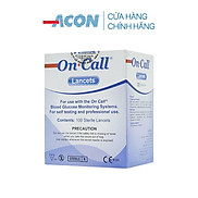 Kim chích máu thử đường huyết Acon On-call Plus 100 kim hộp