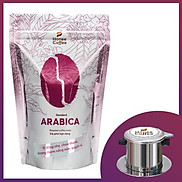 Combo Cà Phê Hạt Rang Arabica Honee Coffee 250g và Phin