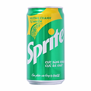 Nước Giải Khát Có Gas Hương Chanh Tự Nhiên Sprite Sleek 235ML