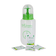 Combo 2 Bình rửa mũi Dr.Green, Đầu rửa silicone mềm mại