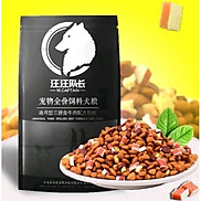 captain hạt trộn phô mai,bò,cá hồi cho chó túi zip1kg