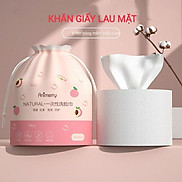 Giấy Lau Mặt Cotton Dùng 1 Lần, Khăn Mặt Khô Cuộn Giấy Tẩy Trang Lau Khô