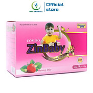 Cốm bổ ZinBaby hương dâu giúp ăn ngon, tiêu hóa tốt, tăng sức đề kháng