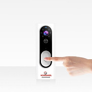 Chuông cửa Camera Smart Homesheel Doorbell M13 - Màu trắng
