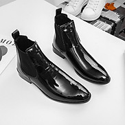 Giày Boot Nam Cao Cổ AROTI Chealsea Boot Chất Đẹp Cao Cấp,Đế Khâu Siêu Bền