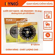 LƯỠI CẮT GẠCH - ĐÁ RSA05001 10 răng đường kính phi 125mm chuyên cắt gạch