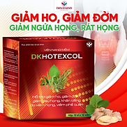 Viên Uống DK Hotexcol Hỗ Trợ Giảm Ho, Giảm Đau Họng Hộp 10 vỉ x 10 viên