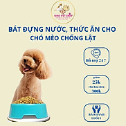 Bát đựng thức ăn, nước cho chó mèo tiện lợi