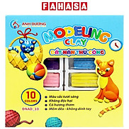 Đồ Chơi Đất Nặn Thủ Công 10 Màu 150g Modeling Clay - Ánh Dương ĐNAD-10