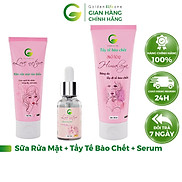 Combo Sữa Rửa Mặt Love Nature 50ML + Tẩy Tế Bào Chết Love Nature 100ML +