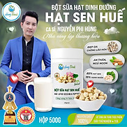 Bột Sữa Dinh Dưỡng Hạt Sen Huế - Hộp 500g - Hung Foods