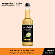 Siro Hoa Cơm Cháy - LongBeach Elderflower Flavoured Syrup 740ml