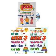 Combo 3 sách Bộ đề tuyển tập đề thi năng lực Hán Ngữ HSK 3 và đáp án giải