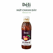 Mứt Chanh Dây Déli Chai nhựa 1LitHSD 18 tháng