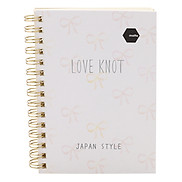 Sổ LX Twin Notebook Love Knot Motto A6 120 Trang 10.5 x 14.8 cm