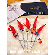 SỔ KÝ TÊN KHÁCH MỜI ĐÁM CƯỚI CAO CẤP & Bút ký tên - TONY HOUSE