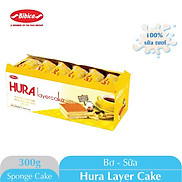 Bánh Bông Lan Cuộn Hura Layer Cake 300 gam Bibica