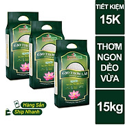 Combo 3 túi Gạo Thơm Lài Lotus Rice 5kg tổng 15kg