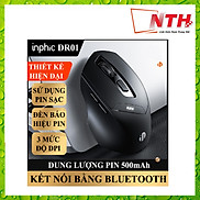 Chuột không dây INPHIC DR01 sử dụng pin sạc thiết kế hiện đại với độ DPI