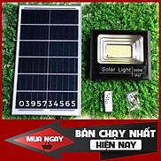 Đèn pha năng lượng mặt trời 200W ánh sáng vàng  GIÁ KHO