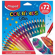 Chì Màu Maped Color Peps Star 72 Màu 832072