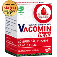 Viên Uống Bổ Sung SắtCho Người Có Nguy Cơ Thiếu Máu Kết Hợp Acid Folic