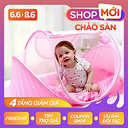 Màn, Mùng, Nôi Chụp Cho Em Bé Có Nhạc