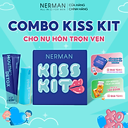 Combo Kiss Kit Nerman - Xịt thơm miệng Spray&Kiss 10ml & 10 gói Nước súc