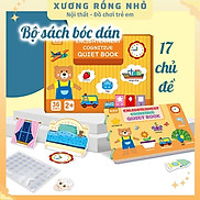 Học Liệu 17 Chủ Đề, Đồ Chơi Giáo Dục Sớm Cho Bé, Bảng Bận Rộn Quiet Book