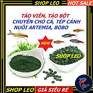 Tảo viên, tảo bột Spirulina cho cá- thức ăn nuôi artemia, bobo