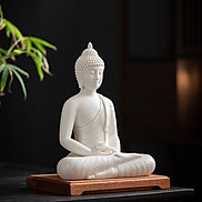 Tượng Phật Thích Ca, Gốm Tử Sa cao cấp - cao 30cm Tặng kèm 3 phụ kiện GIÁ