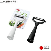 Combo 02 Dụng cụ bào nạo vỏ trái cây, củ quả Echo - Made in Japan Giao màu