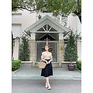 Chân váy Midi Hàn Quốc Dập Ly Nữ White Ant 111219003.100