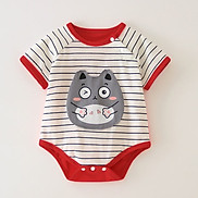 Bodysuit cho bé mẫu Quần áo ngắn tay chất cotton cho Bé Trai Bé Gái từ 3