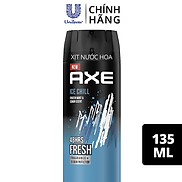 Xịt nước hoa toàn thân dành cho nam AXE Ice Chill 135ml