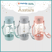 Bình ống hút 450ml AXSTARS Richell Nhật Bản chống sặc cho bé từ 8 tháng