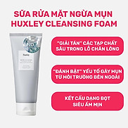 Sữa rửa mặt làm sạch chuyên sâu dạng bọt Huxley Cleansing Foam Deep Clean